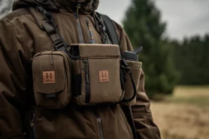 Härkila sacca porta binocolo 3 in 1 verde